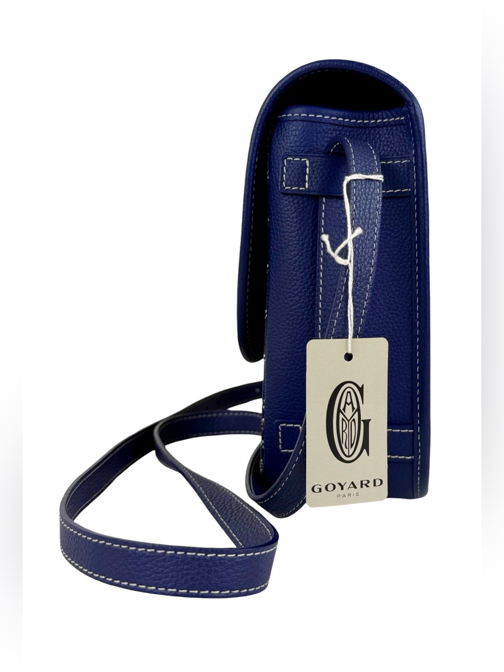 GOYARD BELVEDERE MM BAG IN BLUE - Picture 4 of 12